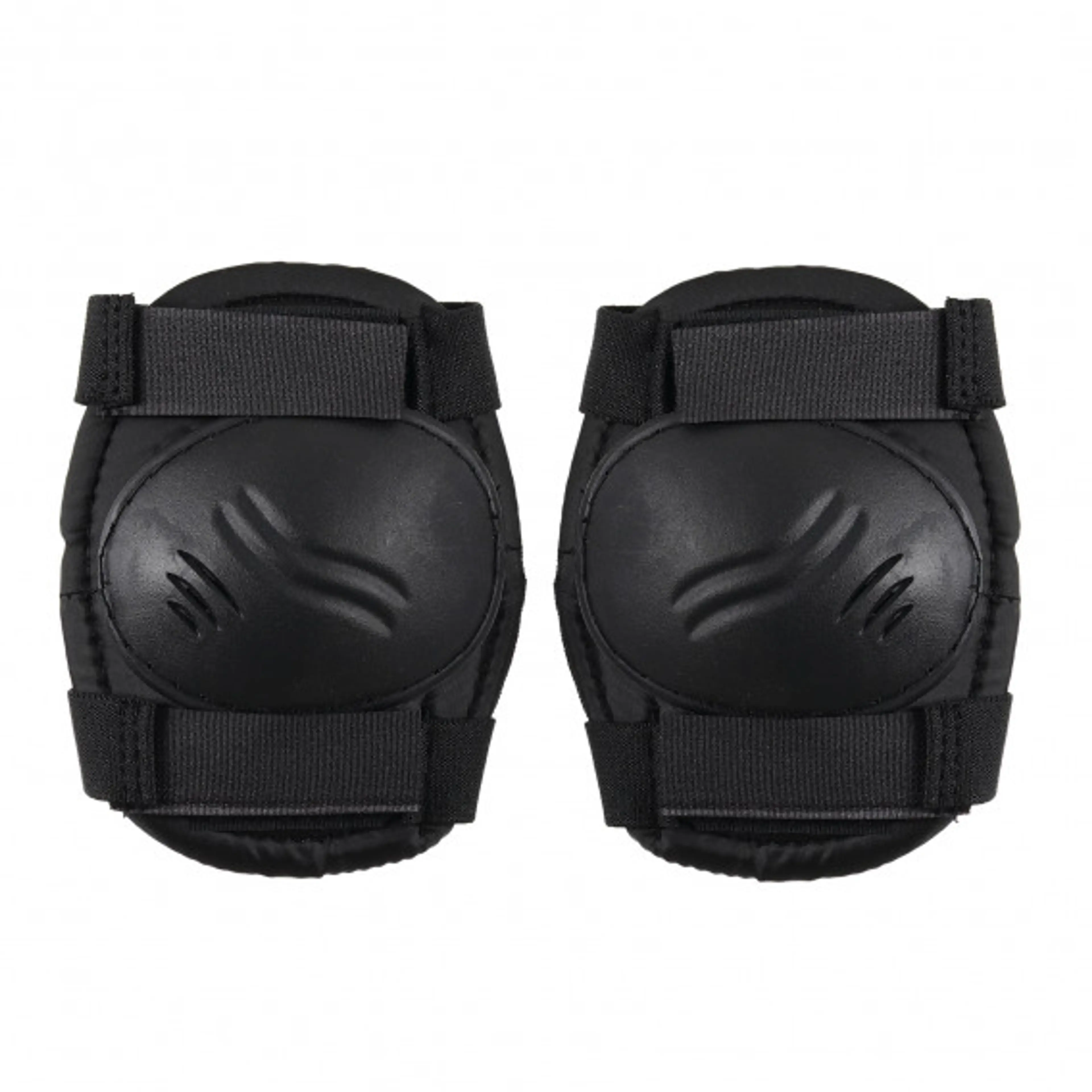 Комплект протектори за колене, лакти и китки-размер S, черни